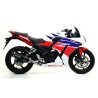 Terminale Race-Tech alluminio White"" Honda CBR 300 R 2014 2017