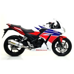 Terminale Race-Tech alluminio White"" Honda CBR 300 R 2014 2017