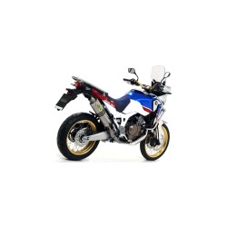 Terminale Maxi Race-Tech Approved alluminio dark"" Honda Africa Twin ADV Sports 2018 2019