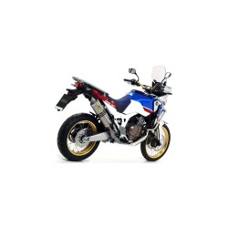 Terminale Maxi Race-Tech Approved alluminio Honda Africa Twin ADV Sports 2018 2019