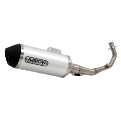 Terminale Urban acciaio inox con fondello Dark"" Honda SH 125i 2017 2019