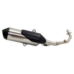Terminale Urban acciaio inox con fondello Dark"" Honda SH 125i 2017 2019