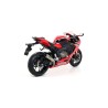 Terminale Race-Tech alluminio Dark" con fondello carby" Honda CBR 1000 RR 2017 2019