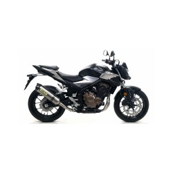 Terminale Race-Tech carbonio con fondello carby Honda CB 500 F 2019 2020