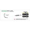 Terminale Maxi Race-Tech Approved titanio Kawasaki ER-6N - ER-6F 2005 2011