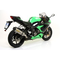 Terminale Race-Tech Approved alluminio Kawasaki ZX-6R 636 2013 2016