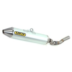 Terminale Off-Road Thunder titanio con fondello carby Kawasaki KLX 250 2009 2014