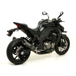 Terminali Thunder Approved titanio (Dx+Sx) Kawasaki Z 1000 2014 2016