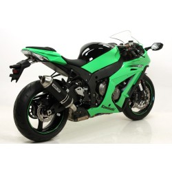 Terminale Pro-Racing omologato con fondello carby Kawasaki ZX-10R 2011 2015