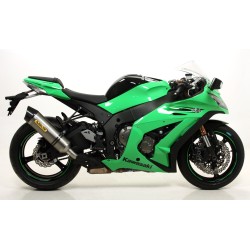 Terminale Pro-Racing omologato con fondello carby Kawasaki ZX-10R 2011 2015