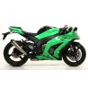 Terminale Pro-Racing omologato con fondello carby Kawasaki ZX-10R 2011 2015