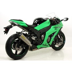 Terminale Pro-Racing omologato con fondello carby Kawasaki ZX-10R 2011 2015