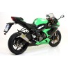 Terminale Race-Tech titanio con fondello carby Kawasaki ZX-6R 636 2013 2016