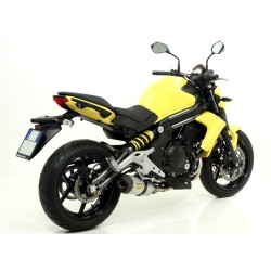 Terminale Race-Tech titanio con fondello carby Kawasaki ER-6N 2012 2016