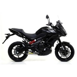 Terminale Race-Tech Approved alluminio Dark" con fondello carby" Kawasaki Versys 650 2015 2016