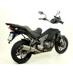 Terminale Race-Tech carbonio con fondello carby Kawasaki Versys 1000 2012 2014