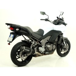 Terminale Race-Tech carbonio con fondello carby Kawasaki Versys 1000 2012 2014