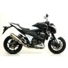 Terminale Pro-Racing con fondello in carbonio Kawasaki Z 800 2013 2016
