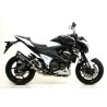 Terminale Pro-Racing con fondello in carbonio Kawasaki Z 800 2013 2016