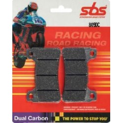 PASTICCHE anteriori SBS DUAL CARBON per DUCATI 1098R/S e 1198