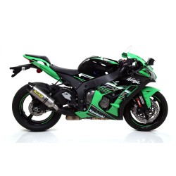 Terminale Race-Tech titanio con fondello carby Kawasaki ZX-10R 2016 2019