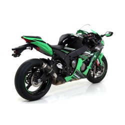 Terminale Race-Tech alluminio con fondello carby Kawasaki ZX-10R 2016 2019