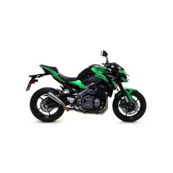 Terminale Race-Tech titanio con fondello carby Kawasaki Z 900 2017 2019