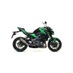 Terminale Race-Tech titanio con fondello carby Kawasaki Z 900 E 2017 2020