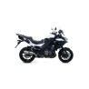 Terminale Race-Tech alluminio Dark" con fondello carby" Kawasaki Versys 1000 2019 2020