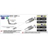 Terminali Thunder Approved Alluminio (Dx+Sx) Suzuki GSX-R 1000 i.e. 2007 2008