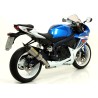 Terminale Thunder Approved carbonio con fondello carby Suzuki GSX-R 600 i.e. 2011 2016