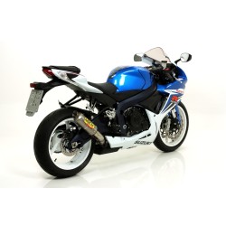 Terminale Thunder Approved carbonio con fondello carby Suzuki GSX-R 600 i.e. 2011 2016