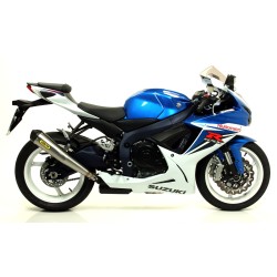 Terminale Thunder Approved carbonio con fondello carby Suzuki GSX-R 600 i.e. 2011 2016