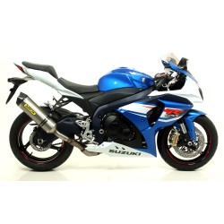 Terminale Race-Tech carbonio con fondello carby Suzuki GSX-R 1000 i.e. 2012 2016