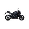 Terminale Race-Tech alluminio White" con fondello carby" Suzuki GSX-S 1000 / 1000 F 2017 2020