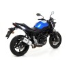 Terminale Race-Tech titanio con fondello carby Suzuki SV 650 2016 2020