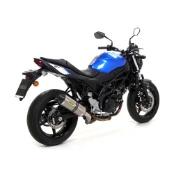 Terminale Race-Tech alluminio con fondello carby Suzuki SV 650 2016 2020