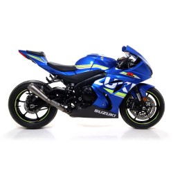 Terminale Race-Tech titanio con fondello carby Suzuki GSX-R 1000 / 1000 R 2017 2018