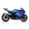 Terminale Race-Tech titanio con fondello carby Suzuki GSX-R 1000 / 1000 R 2017 2018