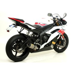 Terminale Thunder Approved Titanio per collettori originali Yamaha YZF 600 R6 2012 2016