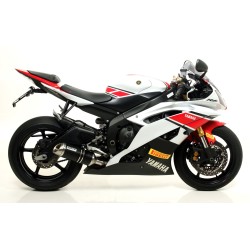 Terminale Thunder Approved Titanio per collettori originali Yamaha YZF 600 R6 2012 2016