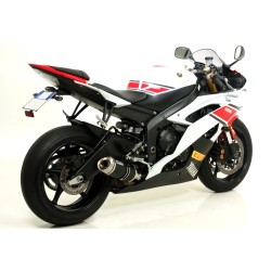 Terminale Thunder Approved Titanio per collettori originali Yamaha YZF 600 R6 2012 2016