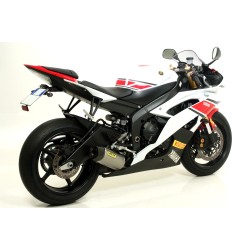 Terminale Thunder Approved alluminio per collettori Arrow Yamaha YZF 600 R6 2012 2016