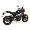 Terminale Thunder alluminio con fondello carby Yamaha MT-09 2013 2020