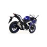 Terminale Street Thunder Titanio con fondello carby Yamaha YZF R3 2017 2018