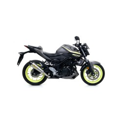 Terminale Street Thunder Titanio con fondello carby Yamaha MT-03 2018 2019