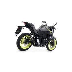 Terminale Street Thunder Carbonio con fondello carby Yamaha MT-03 2018 2019