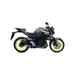 Terminale Street Thunder Carbonio con fondello carby Yamaha MT-03 2018 2019