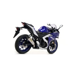 Terminale Pro Race nichrom Yamaha YZF R3 2017 2018