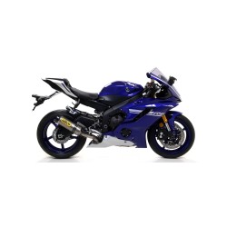 Terminale Thunder Approved alluminio per collettori Arrow Yamaha YZF 600 R6 2017 2020